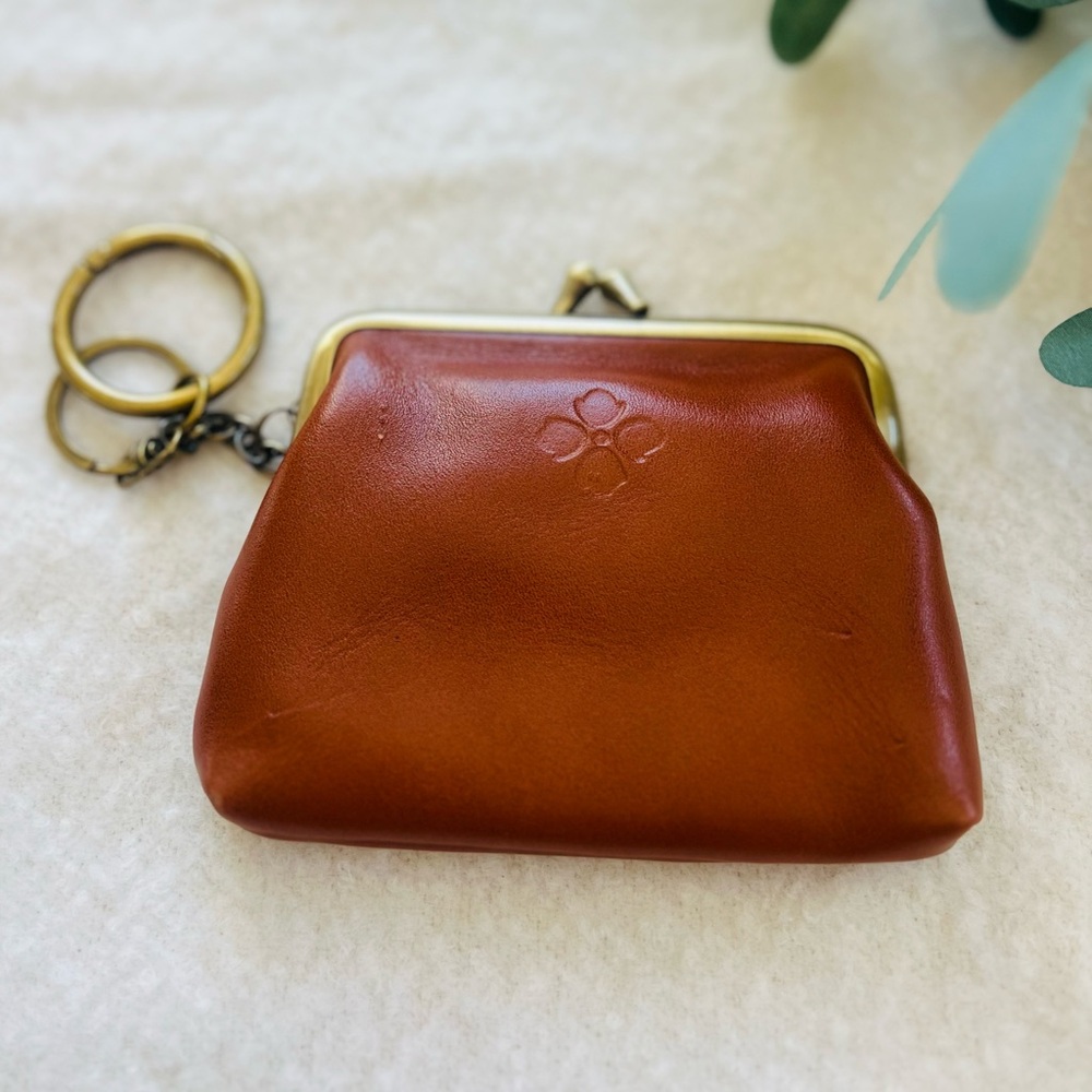 Patricia Nash Norse keychain pouch purse bag heritage large see pic for flaws